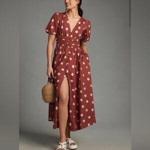 Katerina Button-Front Dress